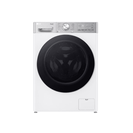 LG | Washing machine with dryer | F4DR913P3WA | Energy efficiency class A/D | Front loading | Washing capacity 13 kg | 1400 RPM | Depth 62 cm | Width 60 cm | Display | LED | Drying system | Drying capacity 7 kg | Stea...
