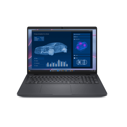 Dell Pro Max 16 MC16255 | 16 " | FHD+ | AMD Ryzen AI 9 HX PRO | 370 | 64 GB | LPDDR5x | NVIDIA RTX PRO 1000 Blackwell | GDDR7 | 8 GB | Windows 11 Pro | Bluetooth version 5.4 | Keyboard language English | Keyboard back...