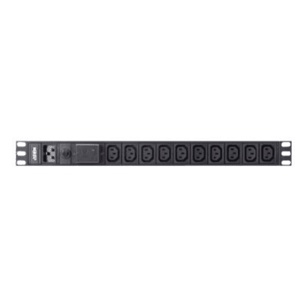 Aten PE0210SG Basic 1U PDU with surge protection | Aten | PE0210SG Basic 1U PDU with surge protection | Black