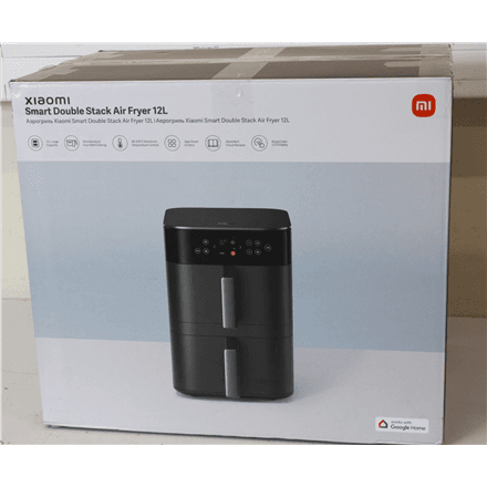 SALE OUT. Xiaomi Smart Double Stack Air Fryer 12L | Power 2800 W | Capacity 12 L | Black | UNPACKED, SCRATCHES ON HANDLE, MISSING INNER PACKAGING | 24 month(s)