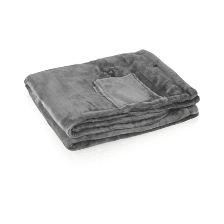 Tristar Cordless heating blanket, 150 x 80 cm | BW-4788 | Number of heating levels 3 | Number of persons 1 | Washable | Fleece | 10 W | Grey