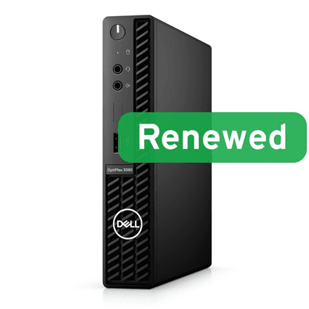 DELL Renewed Grade B | OptiPlex 3090 | Intel Core i5 | i5‑10500T | 8 GB | NVMe SSD | 256 GB | Intel UHD Graphics | Windows 11 Pro