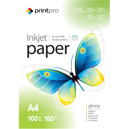 ColorWay PrintPro Photo Paper, 100 sheets | High Glossy | 150 g/m² | A4