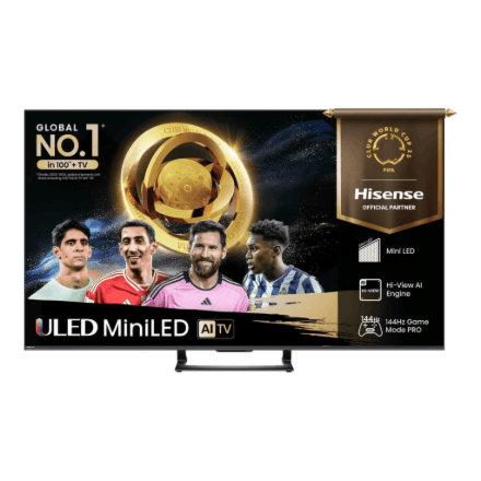 Hisense ULED MiniLED Smart TV 4K | 55U7Q | 55 | Smart TV | UHD | Black