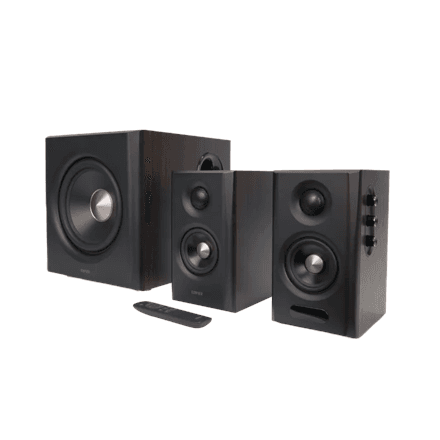 Edifier 2.1 Active Speaker | S355DB | 150 W | Bluetooth | Wireless connection | Walnut