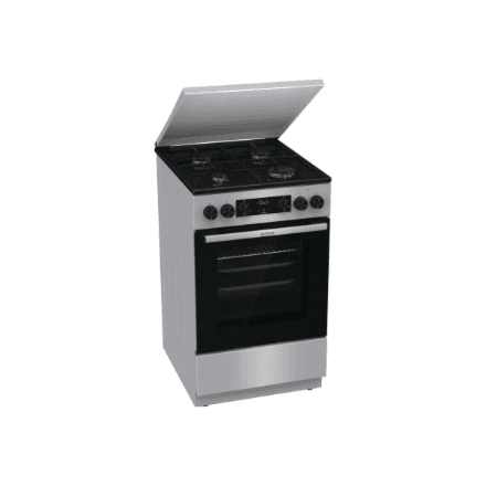 Gorenje GK5C42SJ | Cooker | Hob type Gas | Oven type Electric | Grey | Width 50 cm | Grilling | Depth 59.4 cm | 62 L