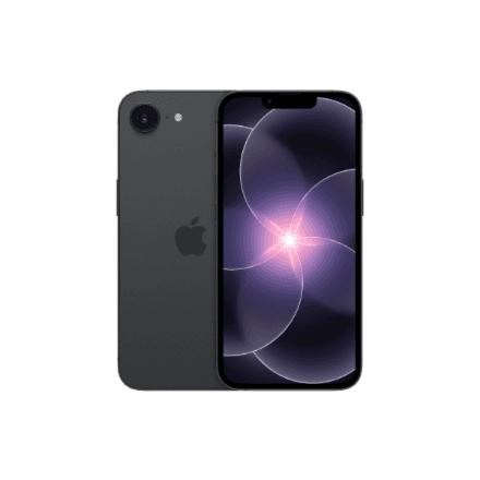 Apple | iPhone 17e | Black | 6.1 " | 2532 x 1170 pixels | A19 | Internal RAM 8 GB | 512 GB | Dual SIM | Nano SIM | 4G | 5G | Main camera resolution 48 MP | iOS | Secondary camera resolution 12 MP | 26