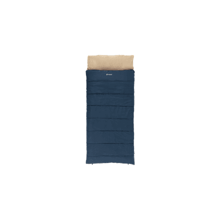 Outwell Contour Lux XL | Sleeping Bag | 220 x 105 cm | 2-way L-shape open-end with auto lock