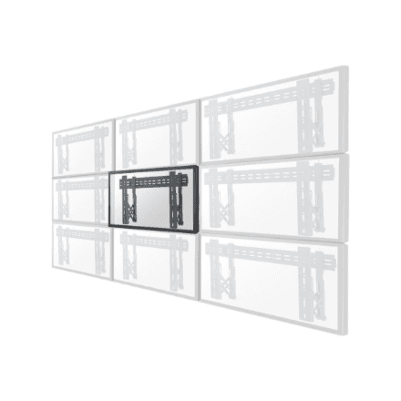Neomounts Wall mount | LED-VW1000BLACK Videowall wall mount | 40-75 " | Maximum weight (capacity) 50 kg | Black