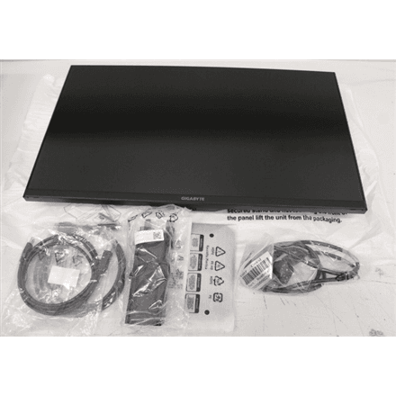 SALE OUT. Gigabyte | GS27FA EU1 | 27 " | SS IPS | FHD | 180 Hz | 1 ms | 1920 x 1080 pixels | 300 cd/m² | HDMI ports quantity 2 | Warranty 3 month(s) | REFURBISHED, WITHOUT ORIGINAL PACKAGING