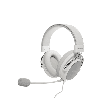Genesis | Gaming Headset | Toron 301 | Wired | Over-Ear | Microphone | White