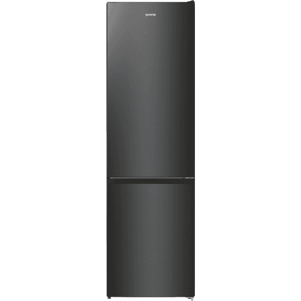 Gorenje | Refrigerator | NRK6202EBXL4 | Energy efficiency class E | Free standing | Combi | Height 200 cm | No Frost system | Fridge net capacity 235 L | Freezer net capacity 96 L | Display | 38 dB | Black
