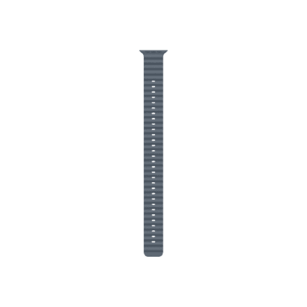 Apple 49mm Anchor Blue Ocean Band Extension - Natural Titanium Finish | Apple
