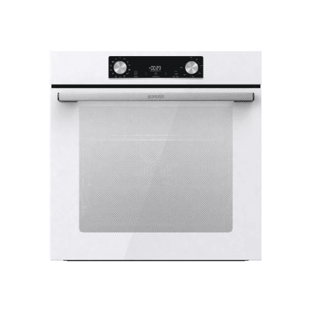 Gorenje | Oven | BOS6737E06WG | 77 L | Multifunctional | EcoClean | Mechanical control | Steam function | Height 59.5 cm | Width 59.5 cm | White