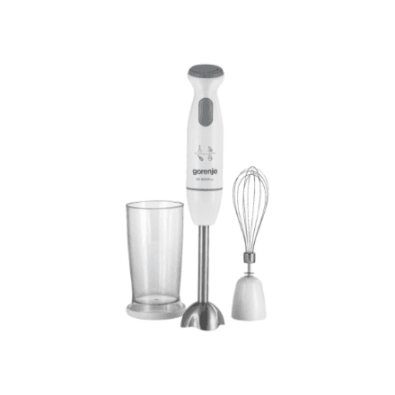 Gorenje Hand blender | HBC802QW | Hand Blender | 800 W | Jar material Plastic | Jar capacity 0.5 L | White