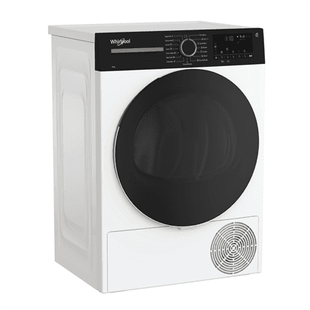Whirlpool Dryer Machine | WPS D8 WBS EE | Energy efficiency class D | Front loading | 8 kg | Heat pump | Digital | Depth 55 cm | White