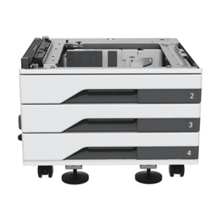 Lexmark CX93x, MX93x 3 x 520-Sheet Tray with Caster | Lexmark | Media tray / feeder - 1560 sheets