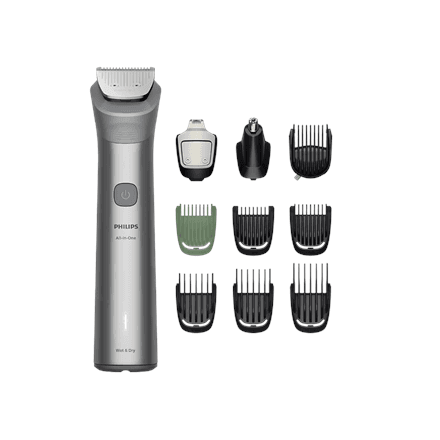 Philips All-in-One Trimmer | MG5921/15 5000 Series | Cordless | Wet & Dry | Number of length steps 11 | Light Gray