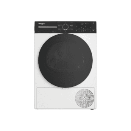 Whirlpool Dryer Machine | WP B8X WBS EE | Energy efficiency class B | Front loading | 8 kg | Digital | Depth 67.4 cm | White | Steam function