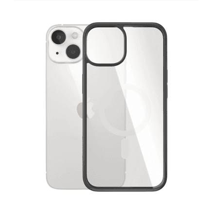 PanzerGlass | MagSafe Compatible | Back protection | Apple | iPhone 14/13 | Tempered glass | Black | MagSafe compatible; 2 x Military Grade Standard; 100% recycled frame material