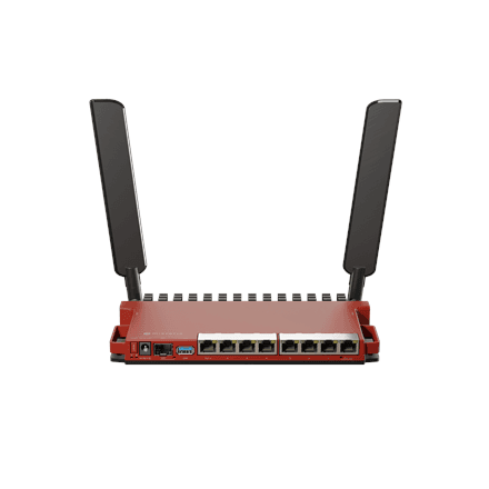 MikroTik | Router | L009UiGS-2HaxD-IN | 802.11ax | 10/100/1000 Mbit/s | Ethernet LAN (RJ-45) ports 8 | Mesh Support No | MU-MiMO No | No mobile broadband | Antenna type External | 1x USB 3.0 type A
