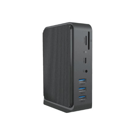 Raidsonic | Icy Box 13-in-1 USB Type-C and Type-A dock with dual video output | IB-DK2261AC | Dock | Ethernet LAN (RJ-45) ports 1 | USB 3.0 (3.1 Gen 1) Type-C ports quantity 1 | USB 2.0 ports quantity 3 | HDMI ports q...