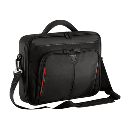 Targus | Classic | Fits up to size 14 " | Messenger - Briefcase | Shoulder strap | Black/Red