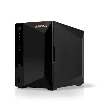 Asus | AsusTor Tower NAS | AS3302T | Up to 2 HDD | Realtek RTD1296 Quad-Core | Realtek RTD1296 | Processor frequency 1.4 GHz | 2 GB | DDR4 | Black