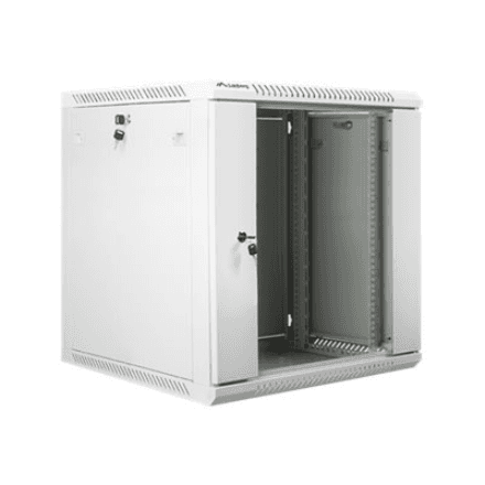 Lanberg | Rack cabinet 19" wall-mount 12U/600x600 (flat pack) V2 | WF01-6612-10S | Grey
