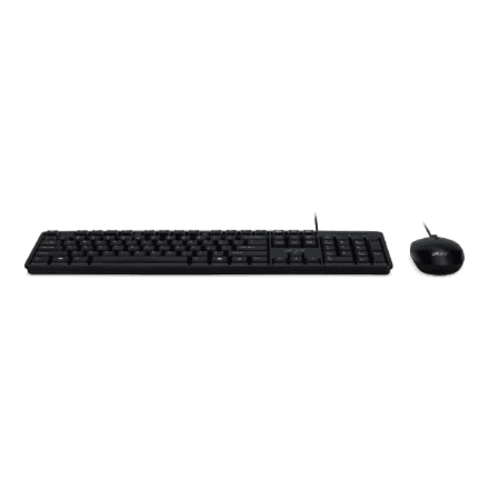 Acer Combo 100, AKW900 + AMW920 | Keyboard and Mouse Set | Wired | Mouse included | US International | Black | Retail Pack