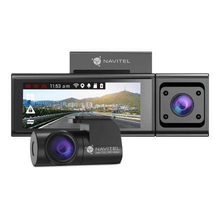 Navitel | Triple channel Full HD Dashcam | RC3 PRO | GPS (satellite) | 820 x 320 | Maps included