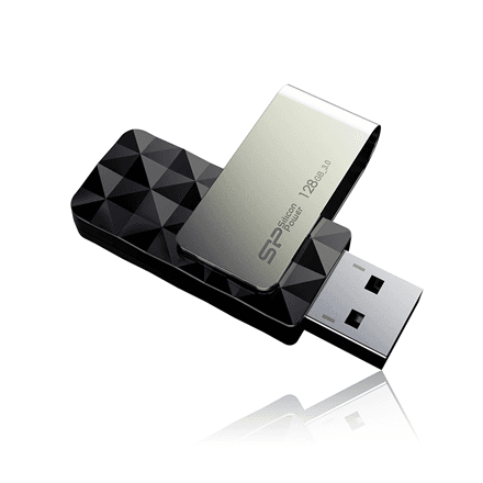 Silicon Power | Blaze B30 | 8 GB | USB Type-A | Silver