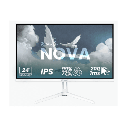 Arozzi | Nova | 24 " | IPS | QHD | 16:9 | 200 Hz | 1 ms | 2560 x 1440 pixels | 300 cd/m² | HDMI ports quantity 2 | Forest Green