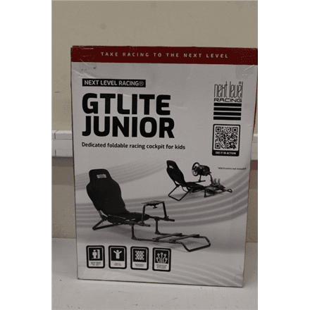 SALE OUT. Next Level Racing GTLite Junior Foldable Cockpit | Next Level Racing GTLite Junior Foldable Cockpit | DAMAGED PACKAGING