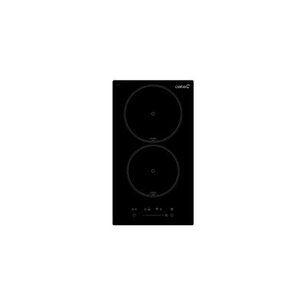CATA | Hob | ISB 3102 BK | Induction | Number of burners/cooking zones 2 | Slider | Timer | Black