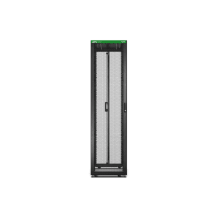 APC Easy Rack 600mm/48U/1000mm , with Roof, castors, feet and 4 Brackets, No Side panels, black | Schneider Electric