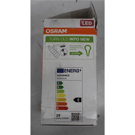 SALE OUT. Osram | Parathom Classic LED | E27 | 19 W | Warm White | DAMAGED PACKAGING