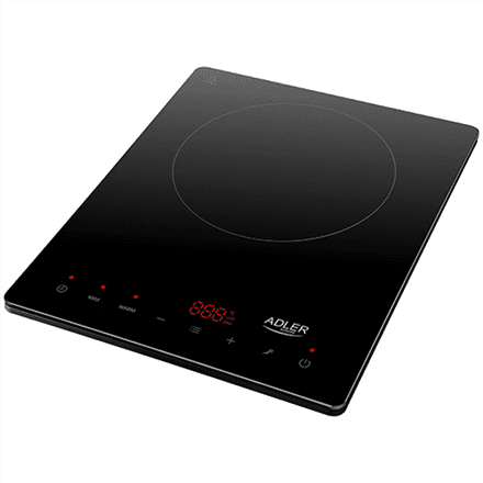 Adler | Hob | AD 6513 | Number of burners/cooking zones 1 | LCD Display | Induction | Black