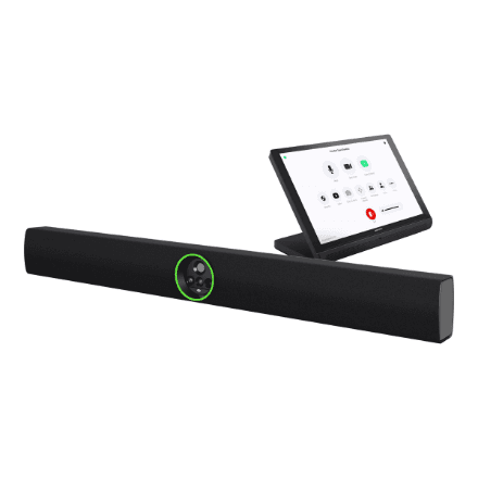 Crestron Flex Large Room Conference Solution with All-In-One Videobar 70 for Zoom Rooms | UC-B70-A-Z-I | Black