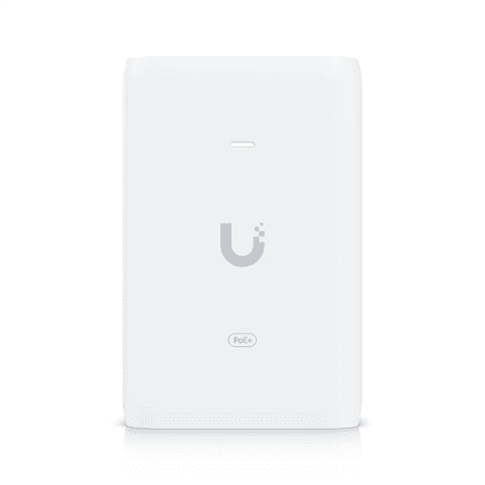 Ubiquiti U-PoE+ PoE Adapter (30W), White