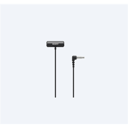Sony | Compact Stereo Lavalier Microphone | ECM-LV1 | The ECM-LV1 is equipped with miniature omnidirectional mic capsules that capture clear, high-quality sound from any direction; Compact and inconspicuous, it can be...