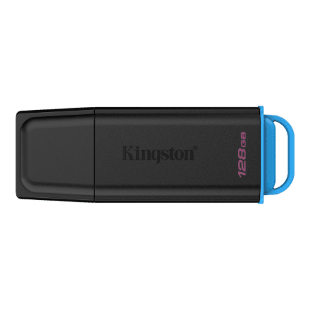 Kingston USB Flash Drive | DataTraveler Exodia | 128 GB | USB Type-A | Black