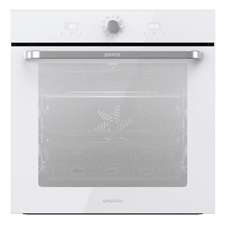 Gorenje Oven | BOS6737SYW | 77 L | Electric | AquaClean | Mechanical control | Steam function | Convection | Height 59.5 cm | Width 59.5 cm | White