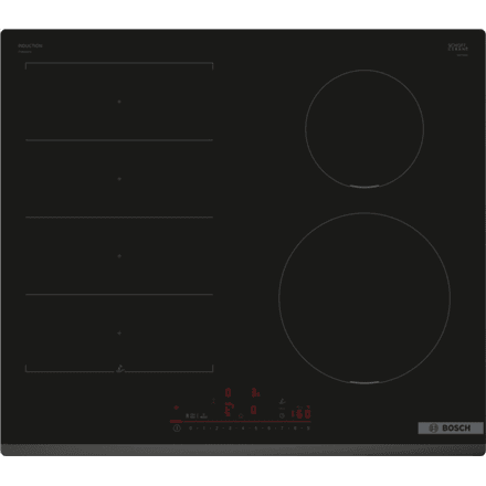 Bosch | Hob | PIX631HC1E Series 6 | Induction | Number of burners/cooking zones 4 | DirectSelect | Timer | Black