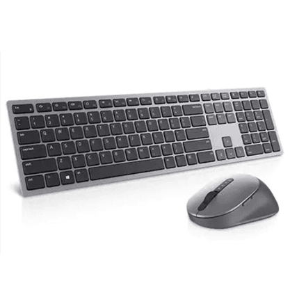 Dell | Premier Multi-Device Keyboard and Mouse | KM7321W | Keyboard and Mouse Set | Wireless | Batteries included | Wireless connection | Russian | Titan grey