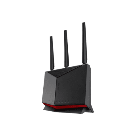 Asus | Wireless Wifi 7 Dual Band Gigabit Router | RT-BE86U | 802.11be | 6800 Mbit/s | Ethernet LAN (RJ-45) ports 5 | Mesh Support Yes | MU-MiMO No | 4G/5G | Antenna type External/Internal | 2