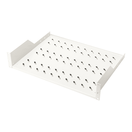 Digitus | Fixed Shelf for Racks | DN-97610 | Perfect for storage of components which are not 483 mm (19”) suitable; Slim design which takes space of 2 height units; Easy and quick to mount or dismount; Load capacity:...