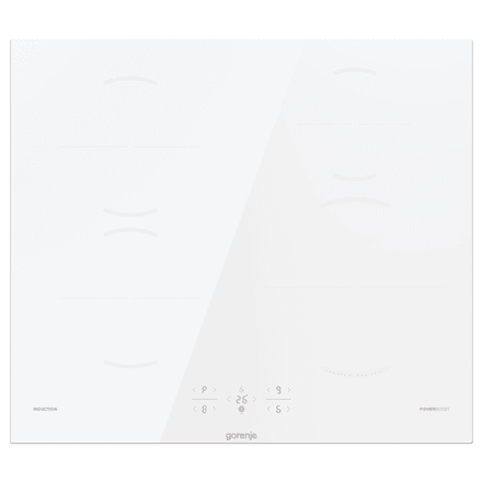 Gorenje | Hob | GI6401WSC | Induction | Number of burners/cooking zones 4 | Touch | Timer | White | Display