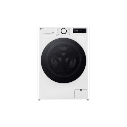 LG | Washing machine with dryer | F2DR509S1W | Energy efficiency class A | Front loading | Washing capacity 9 kg | 1200 RPM | Depth 47.5 cm | Width 60 cm | Display | Rotary knob + LED | Drying system | Drying capacity...
