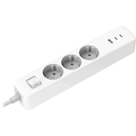 Xiaomi | 20W Power Strip (2C1A) EU | Sockets quantity 3